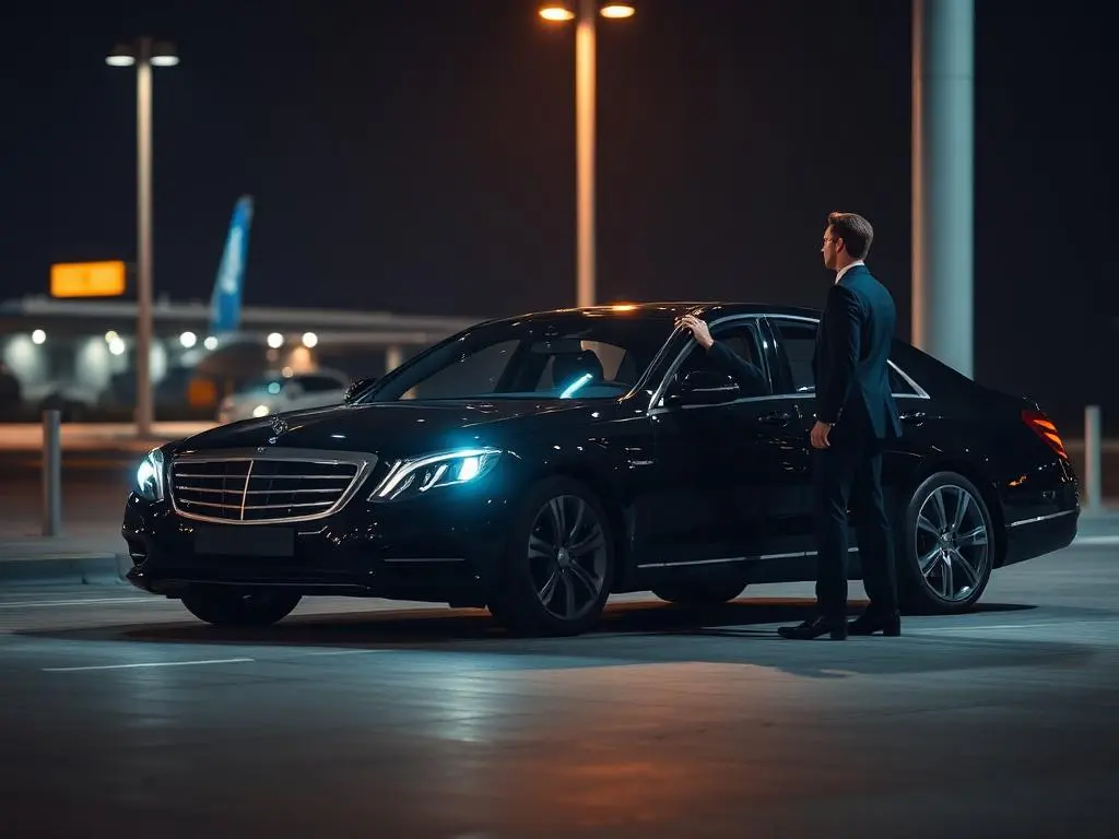 car and man
